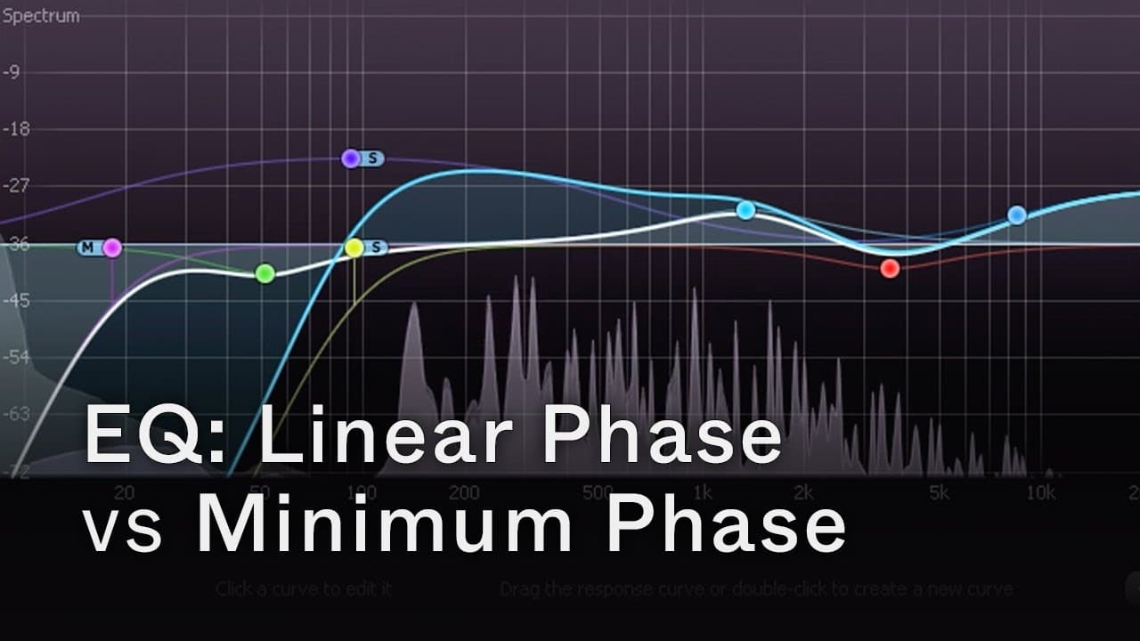 Dan Worrall explains pre-ringing with linear phase EQ.